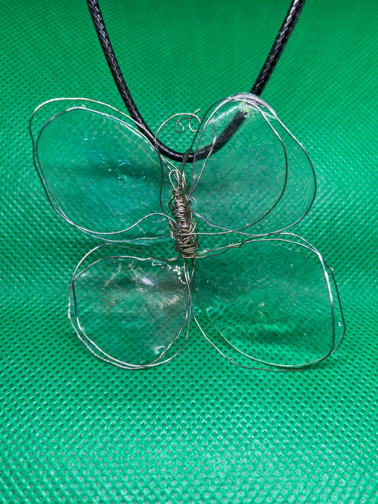 Medium translucent butterfly