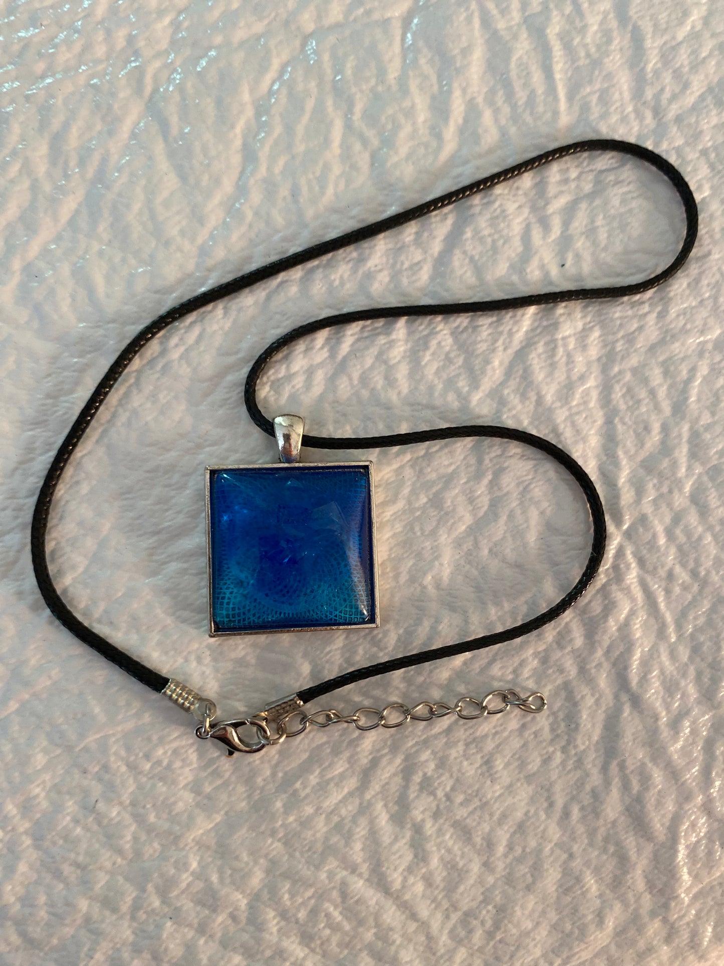 Ocean square necklace